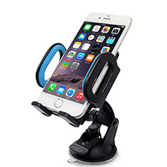 Universal Car Suction Cup Mount Cell Phone Holder Stand M11 Sky Blue