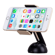 Universal Car Suction Cup Mount Cell Phone Holder Stand M13 for Samsung Galaxy Note 4 Gold