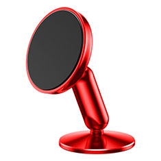 Universal Car Suction Cup Mount Magnetic Cell Phone Holder Cradle S01 for Sharp Aquos R6 Red