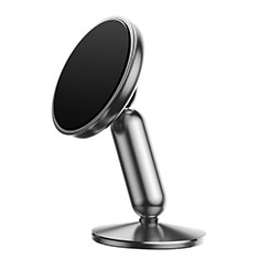 Universal Car Suction Cup Mount Magnetic Cell Phone Holder Cradle S01 for Samsung Galaxy M12 Silver