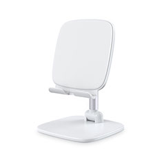 Universal Cell Phone Stand Smartphone Holder for Desk K05 for Vivo Y31 2021 White