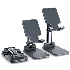 Universal Cell Phone Stand Smartphone Holder for Desk K06 for Oppo A97 5G Black