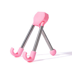 Universal Cell Phone Stand Smartphone Holder for Desk K15 for Wiko U Feel Prime Pink