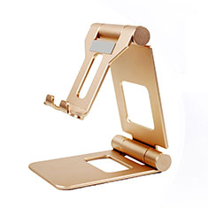 Universal Cell Phone Stand Smartphone Holder for Desk K19 for Samsung Galaxy A40s Gold