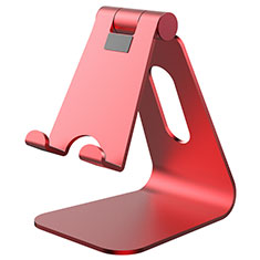 Universal Cell Phone Stand Smartphone Holder for Desk K24 for Xiaomi Poco C50 Red