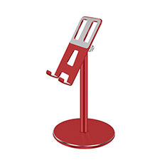Universal Cell Phone Stand Smartphone Holder for Desk K26 for Samsung Galaxy Note 10.1 2014 SM-P600 Red