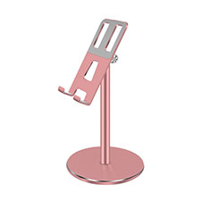 Universal Cell Phone Stand Smartphone Holder for Desk K26 for Samsung Galaxy A23e 5G Rose Gold