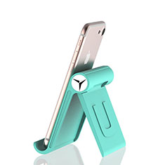 Universal Cell Phone Stand Smartphone Holder for Desk K27 for Oppo A97 5G Green