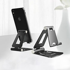 Universal Cell Phone Stand Smartphone Holder for Desk N09 for HTC Desire 19 Plus Black