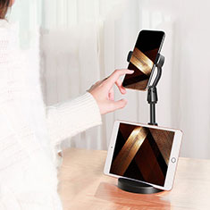 Universal Cell Phone Stand Smartphone Holder for Desk N11 for Huawei Honor V30 5G Black