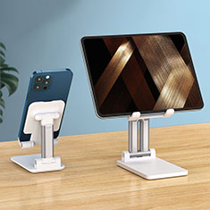 Universal Cell Phone Stand Smartphone Holder for Desk N12 for Accessoires Telephone Pochette Etanche White