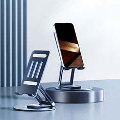 Universal Cell Phone Stand Smartphone Holder for Desk N18 for Vivo Y02 Gray