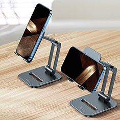 Universal Cell Phone Stand Smartphone Holder for Desk N25 for Samsung Galaxy S4 i9500 i9505 Black
