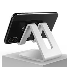 Universal Cell Phone Stand Smartphone Holder N01 for Samsung Galaxy S20 Ultra White