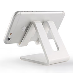 Universal Cell Phone Stand Smartphone Holder T10 for Motorola Moto G53j 5G White
