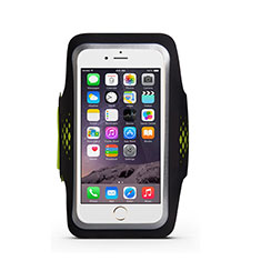 Universal Gym Sport Running Jog Arm Band Strap Case B20 for Samsung Galaxy S5 Active Green