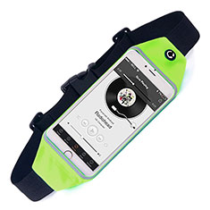 Universal Gym Sport Running Jog Belt Loop Strap Case for HTC Desire 21 Pro 5G Green