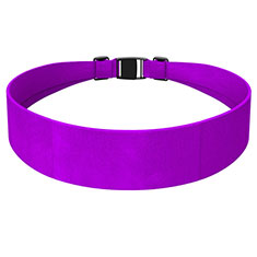 Universal Gym Sport Running Jog Belt Loop Strap Case L03 for Accessories Da Cellulare Supporti E Sostegni Purple