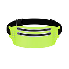 Universal Gym Sport Running Jog Belt Loop Strap Case L07 for Samsung Galaxy A9 Star SM-G8850 Green