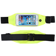 Universal Gym Sport Running Jog Belt Loop Strap Case L10 for Samsung Ativ S I8750 Green
