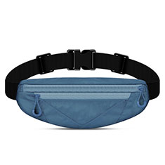 Universal Gym Sport Running Jog Belt Loop Strap Case S05 for Handy Zubehoer Handyhuellen Cases Taschen Blue