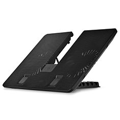 Universal Laptop Stand Notebook Holder Cooling Pad USB Fans 9 inch to 16 inch L01 for Huawei Honor MagicBook 15 Black