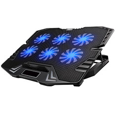 Universal Laptop Stand Notebook Holder Cooling Pad USB Fans 9 inch to 16 inch M15 for Huawei MateBook D14 (2020) Black