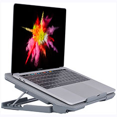 Universal Laptop Stand Notebook Holder Cooling Pad USB Fans 9 inch to 16 inch M16 for Apple MacBook Pro 15 inch Silver