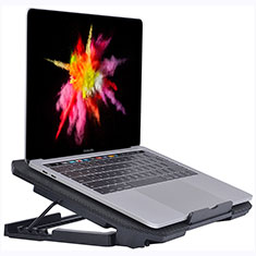 Universal Laptop Stand Notebook Holder Cooling Pad USB Fans 9 inch to 16 inch M16 for Huawei MateBook D14 (2020) Black