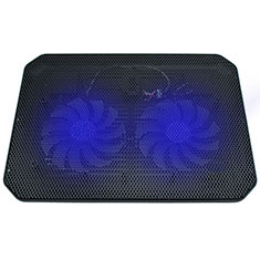 Universal Laptop Stand Notebook Holder Cooling Pad USB Fans 9 inch to 16 inch M20 for Huawei Honor MagicBook 14 Black