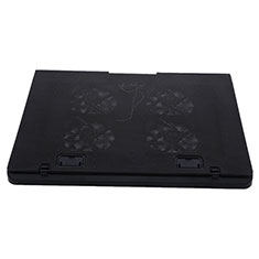 Universal Laptop Stand Notebook Holder Cooling Pad USB Fans 9 inch to 16 inch M22 for Huawei Honor MagicBook 14 Black