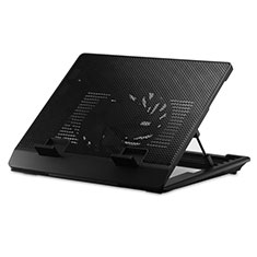 Universal Laptop Stand Notebook Holder Cooling Pad USB Fans 9 inch to 16 inch M23 for Huawei Honor MagicBook 14 Black
