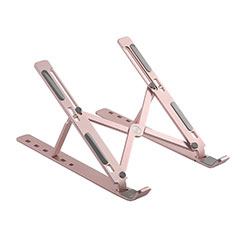 Universal Laptop Stand Notebook Holder T07 for Huawei Honor MagicBook 14 Rose Gold