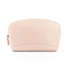 Universal Leather Wristlet Wallet Handbag Case K14 for Oppo Find N2 5G Gold
