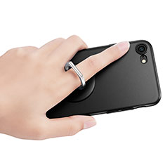 Universal Mobile Phone Finger Ring Stand Holder R01 for Samsung Galaxy S20 Ultra Black