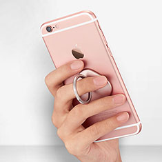 Universal Mobile Phone Finger Ring Stand Holder R02 for Vivo X90 Pro 5G Rose Gold