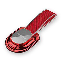 Universal Mobile Phone Finger Ring Stand Holder R11 for Motorola Moto G53j 5G Red