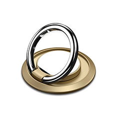 Universal Mobile Phone Magnetic Finger Ring Stand Holder H10 for Vivo X Flip 5G Gold