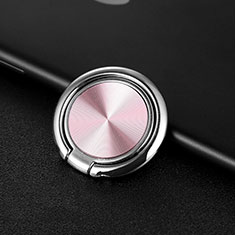 Universal Mobile Phone Magnetic Finger Ring Stand Holder Z11 for Motorola Moto X Style Rose Gold