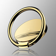 Universal Mobile Phone Magnetic Finger Ring Stand Holder Z16 for Vivo X Flip 5G Gold