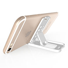 Universal Mobile Phone Stand Holder for Desk T02 for Oppo Find X3 Pro White