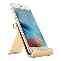 Universal Mobile Phone Stand Holder for Desk T07 for Vivo Y02 Gold
