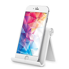 Universal Mobile Phone Stand Smartphone Holder for Desk for Samsung Galaxy S I9000 Plus I9001 White