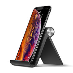 Universal Mobile Phone Stand Smartphone Holder H03 for Motorola Moto G53j 5G Black