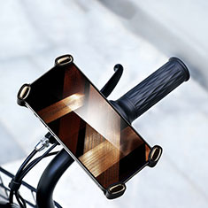 Universal Motorcycle Phone Mount Bicycle Clip Holder Bike U Smartphone Surpport H04 for Vivo Y35 5G Black