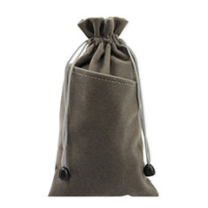 Universal Sleeve Velvet Bag Slip Pouch S02 for Accessoires Telephone Brassards Sky Blue