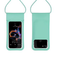 Universal Waterproof Case Dry Bag Underwater Shell W06 for HTC Desire 21 Pro 5G Green
