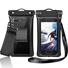 Universal Waterproof Cover Dry Bag Underwater Pouch W05 for Wiko Bloom 2 Black