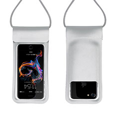 Universal Waterproof Cover Dry Bag Underwater Pouch W06 for Samsung Wave 3 S8600 Silver