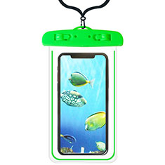 Universal Waterproof Cover Dry Bag Underwater Pouch W08 for Samsung Galaxy S10 5G SM-G977B Green